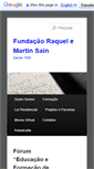 Mobile Screenshot of fundacao-sain.org.pt